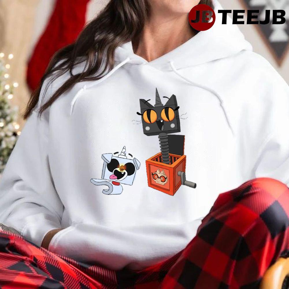 Kittyinabox With Prince Zerocorn TeeJB Unisex Hoodie