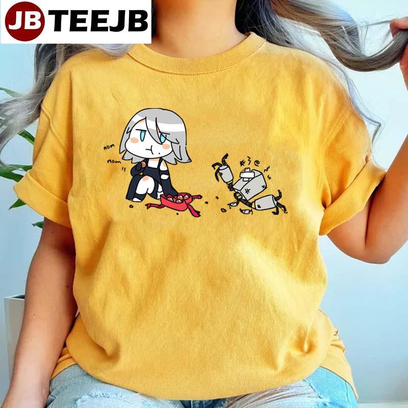 Mechanical Love Nier Automata Anime Manga TeeJB Unisex T-Shirt