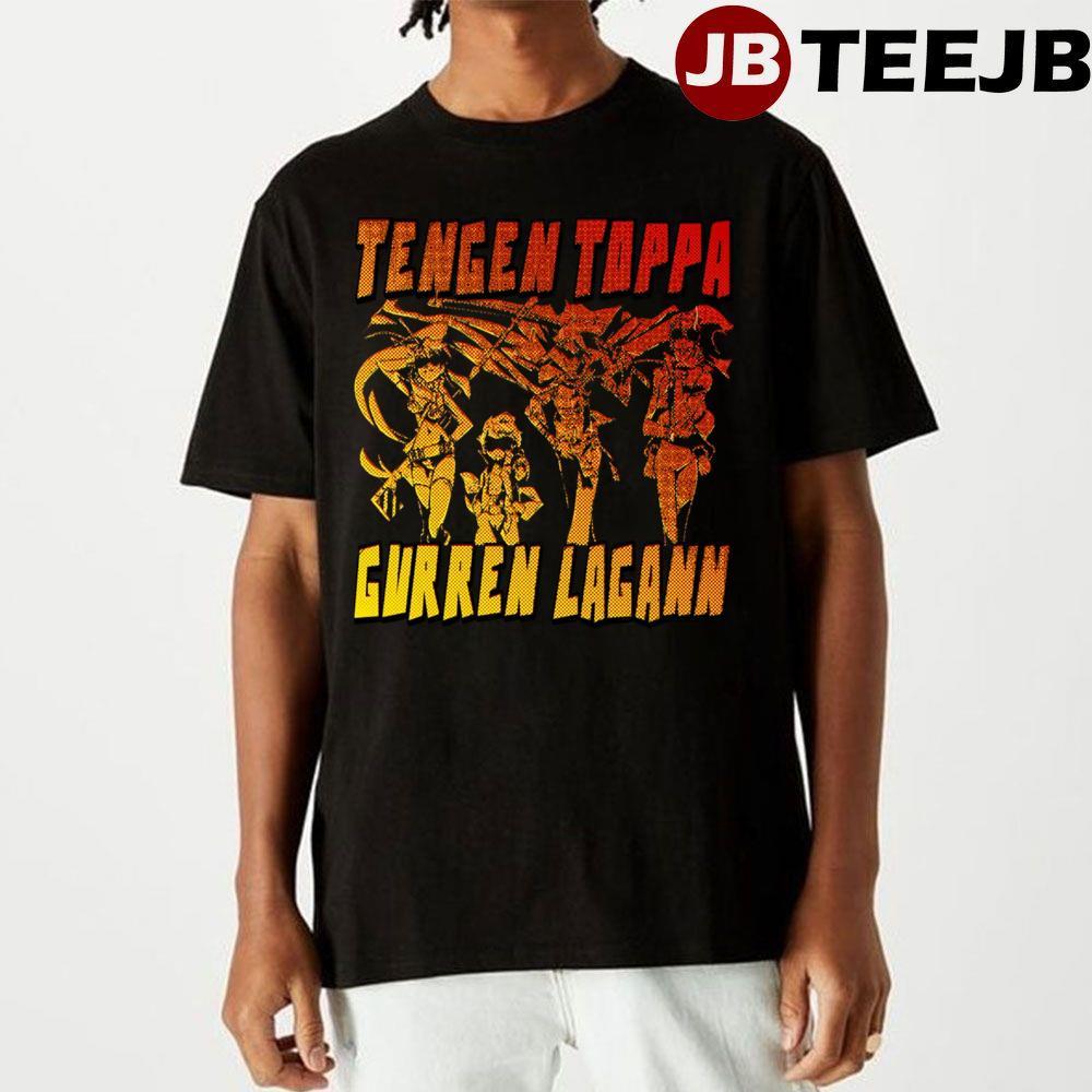 Orange Team Tengen Toppa Gurren Lagann TeeJB Unisex T-Shirt