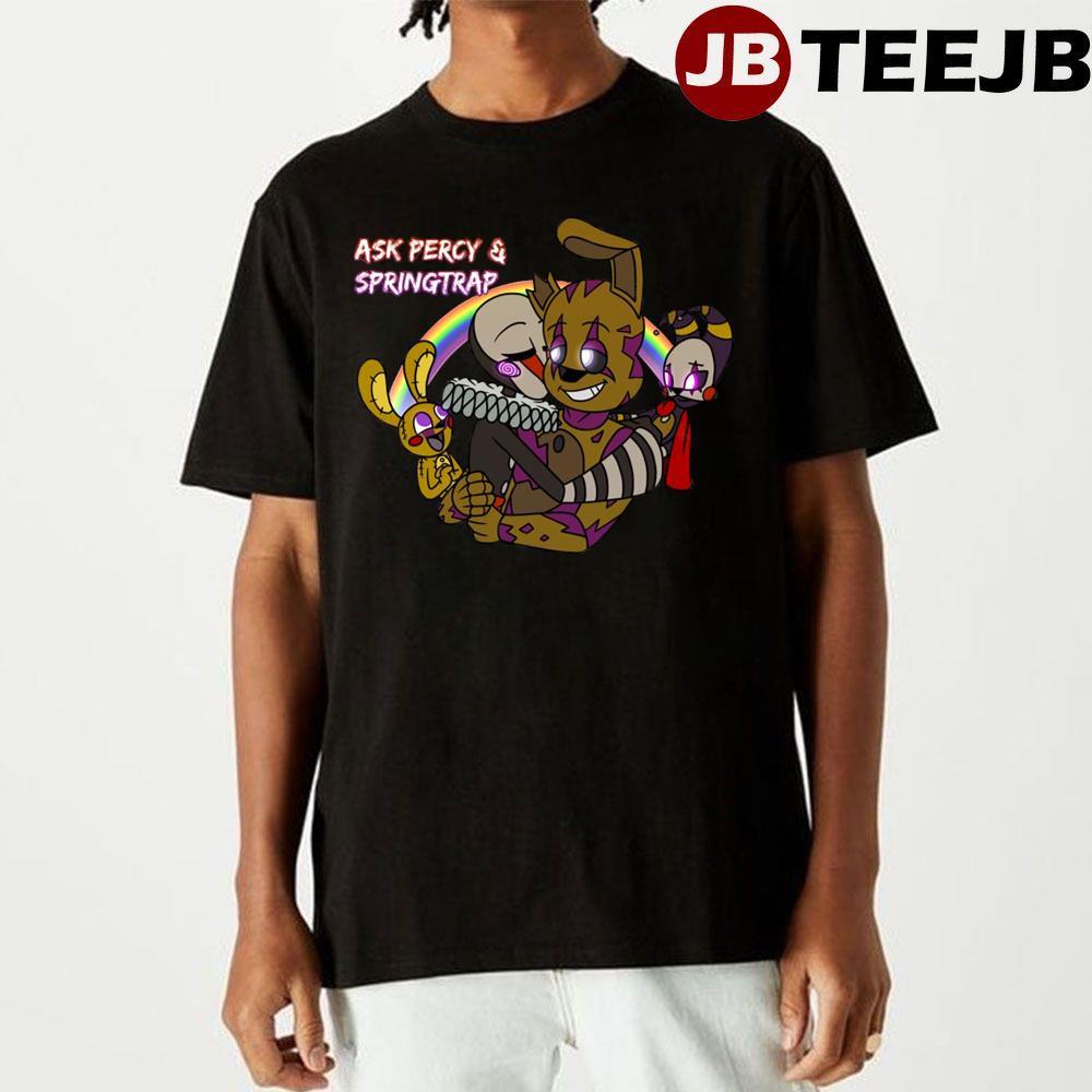 Percy & Springtrap Five Nights At Freddy’s TeeJB Unisex T-Shirt