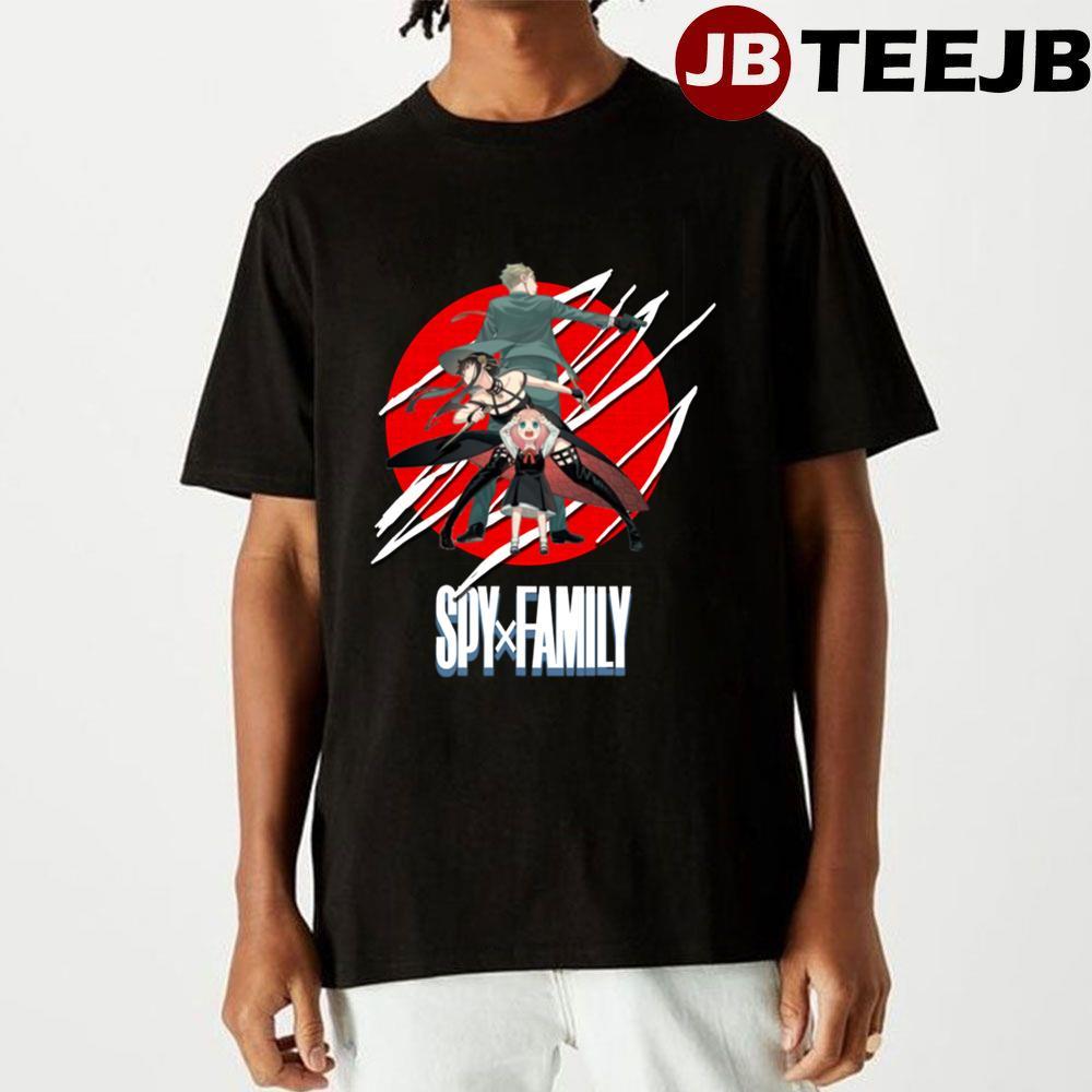 Red Circle Spy X Family TeeJB Unisex T-Shirt