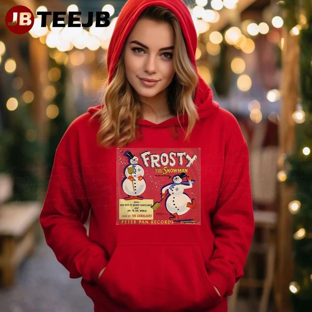 Retro Movie Frosty The Snowman Christmas TeeJB Unisex Hoodie