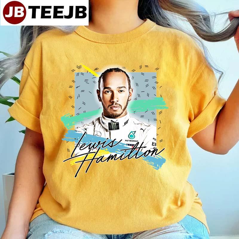 Retro Style Lewis Hamilton TeeJB Unisex T-Shirt