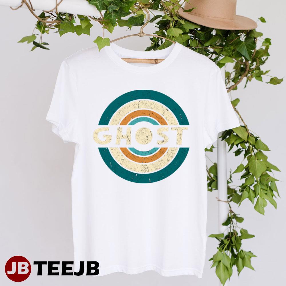 Retro Styles Circle Ghost TeeJB Unisex T-Shirt