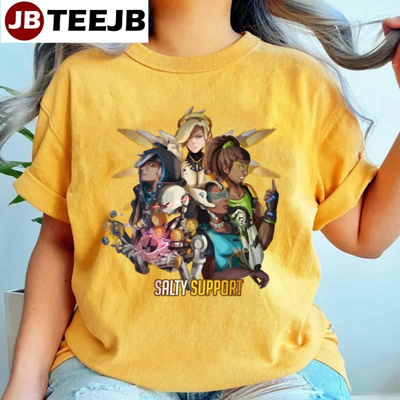 Salty Support Overwatch TeeJB Unisex T-Shirt