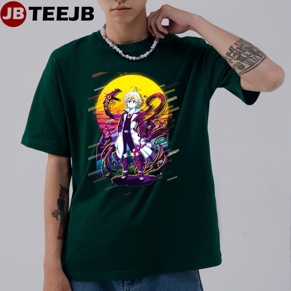 Seven Deadly Sins Meliodas Nanatsu No Taizai Anime Manga TeeJB Unisex T-Shirt