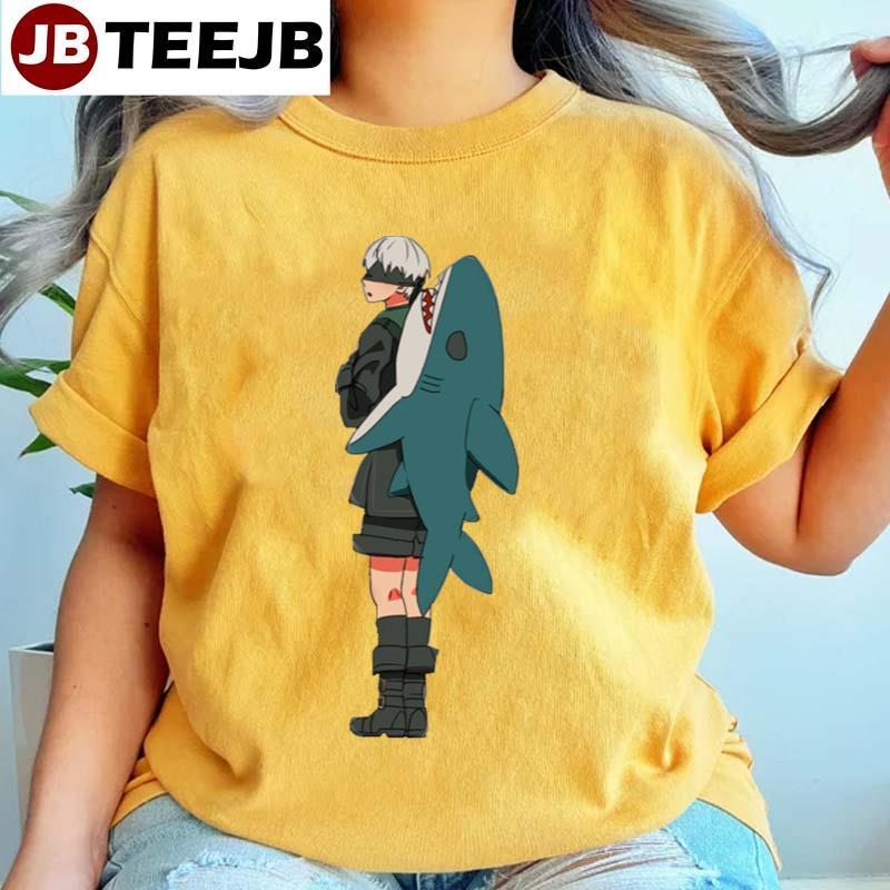 Shark Nier Automata Anime Manga TeeJB Unisex T-Shirt