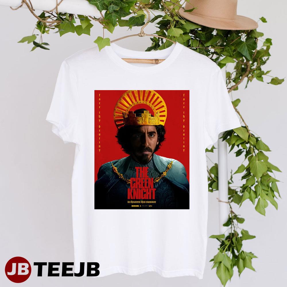 The Green Knight Dev Patel Sir Gawain MovieArt TeeJB Unisex T-Shirt