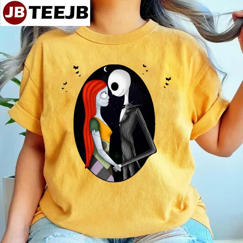 The Nightmare Before Christmas Jack Skellington And Sally TeeJB Unisex T-Shirt