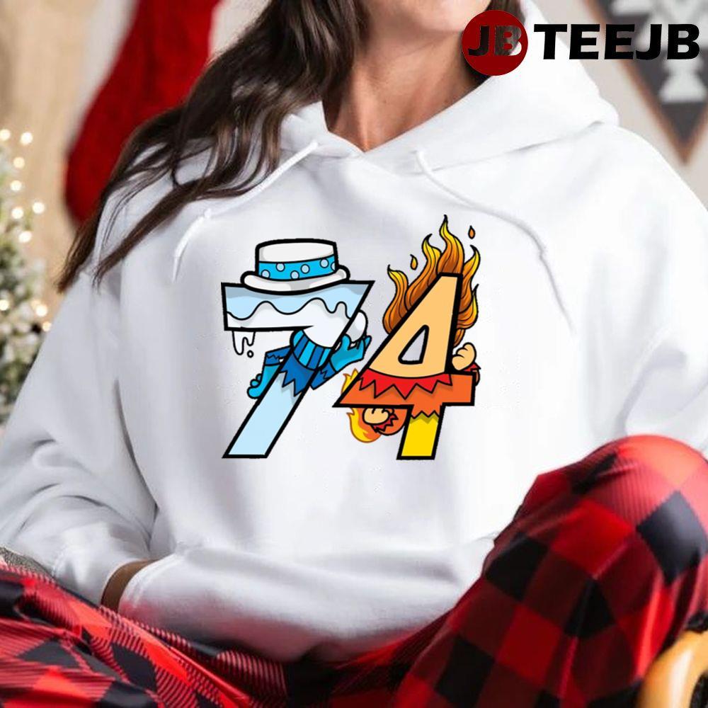 Too Much Heat Since ’74 The Year Without A Santa Claus Christmas TeeJB Unisex Hoodie