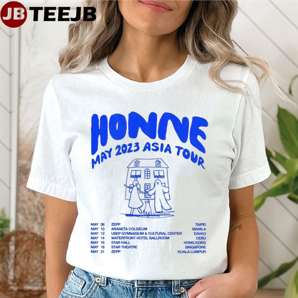 Tour Dates Honne May 2023 Asia Tour TeeJB Unisex T-Shirt