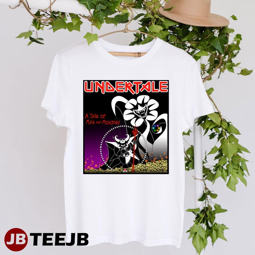 Undertale A Tale Of Man And Monster Iron Maiden TeeJB Unisex T-Shirt