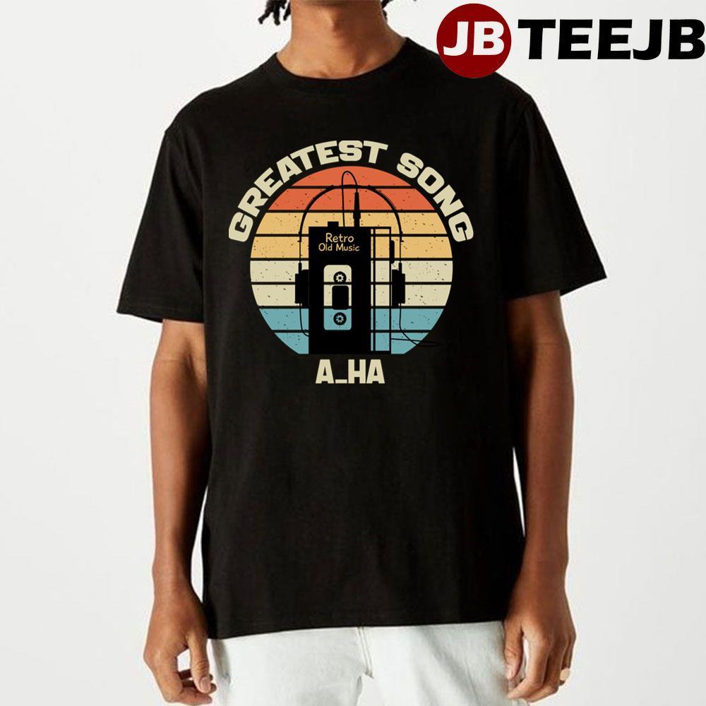 Vintage Art Greatest Song Aha TeeJB Unisex T-Shirt