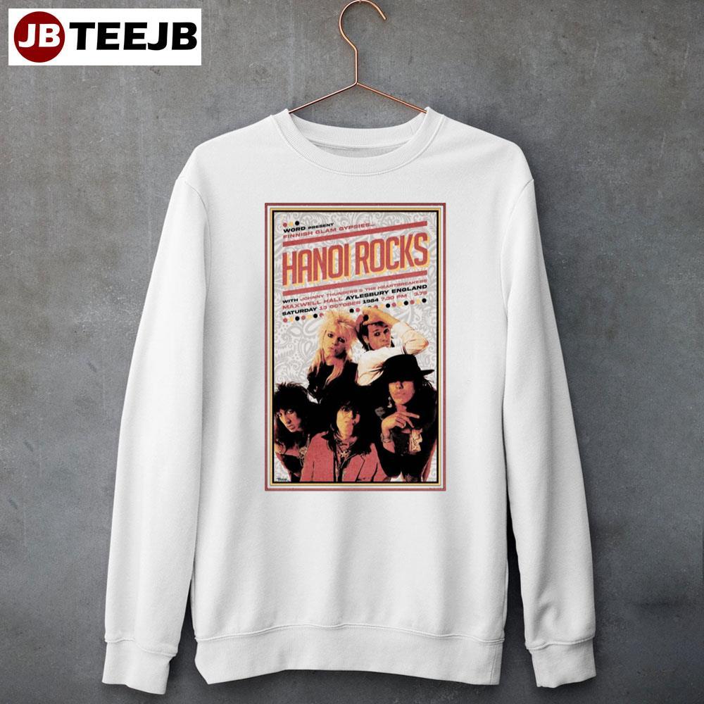 Vintage Art Hanoi Rocks TeeJB Unisex Sweatshirt