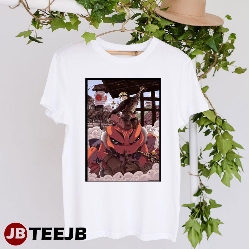 Vintage Art Mascot Naruto Anime TeeJB Unisex T-Shirt