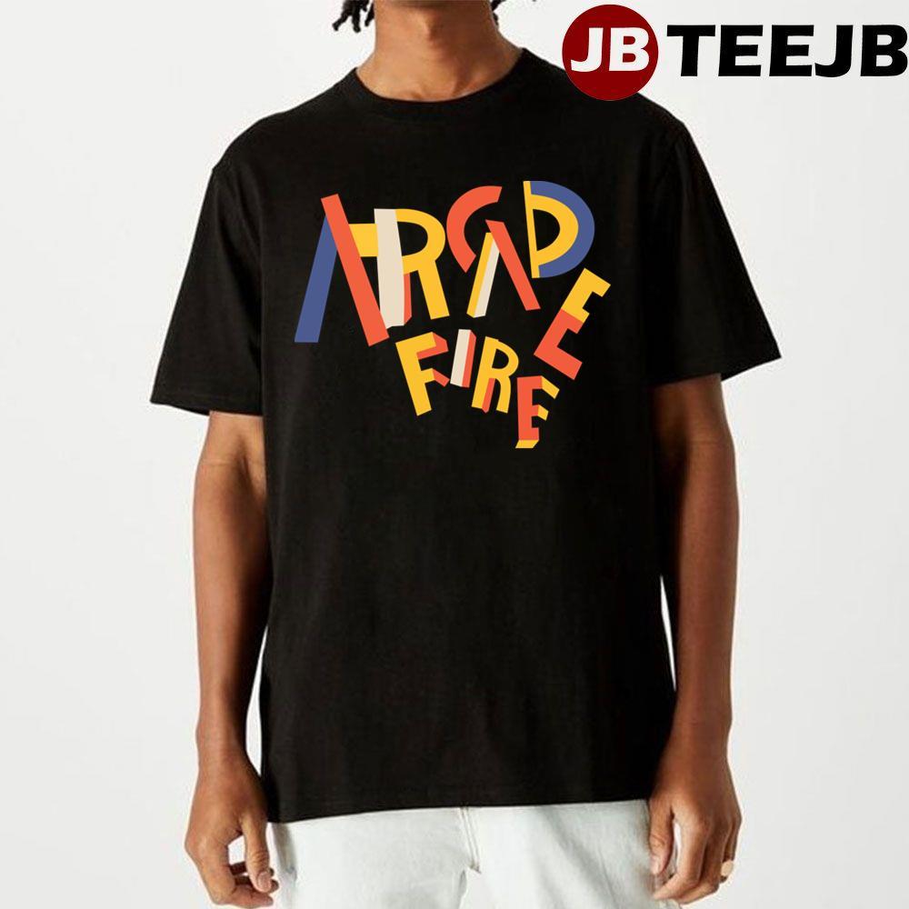 Vintage Color Arcade Fire Band TeeJB Unisex T-Shirt