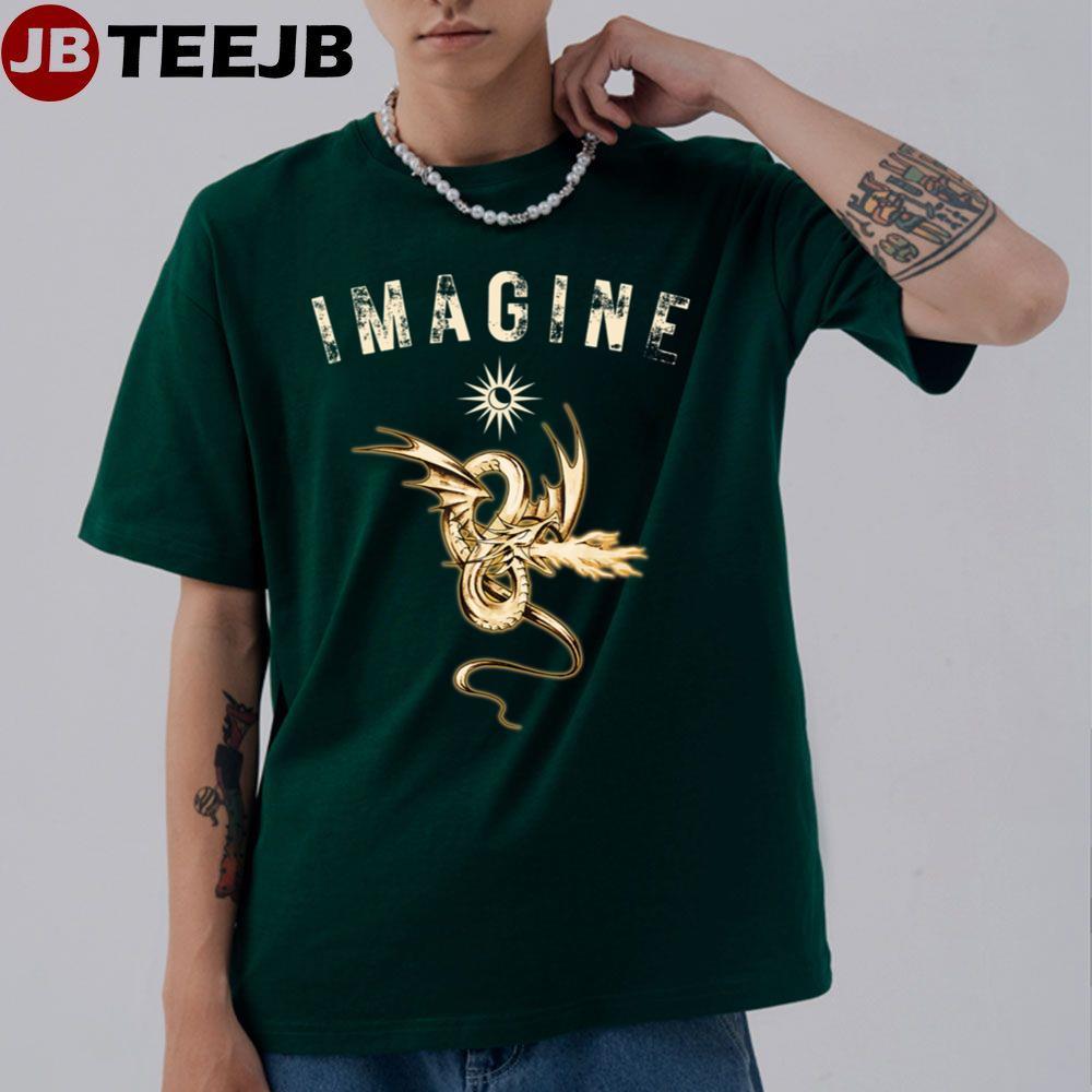 Vintage Imagine Fantasy Dragon Vintage Style TeeJB Unisex T-Shirt