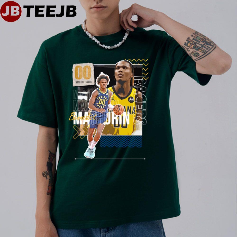 Vintage Paper Bennedict Mathurin Basketball TeeJB Unisex T-Shirt