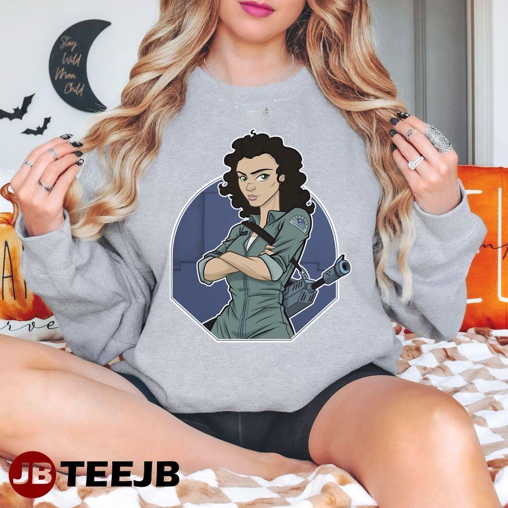 Vintage Style Textless Ellen Ripley Halloween TeeJB Unisex T-Shirt