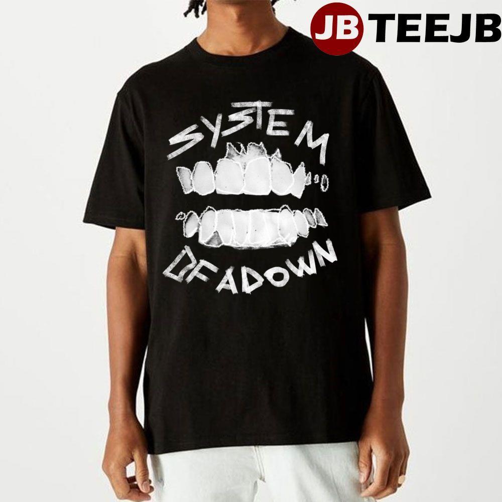 White Art Jaw System Of A Down TeeJB Unisex T-Shirt