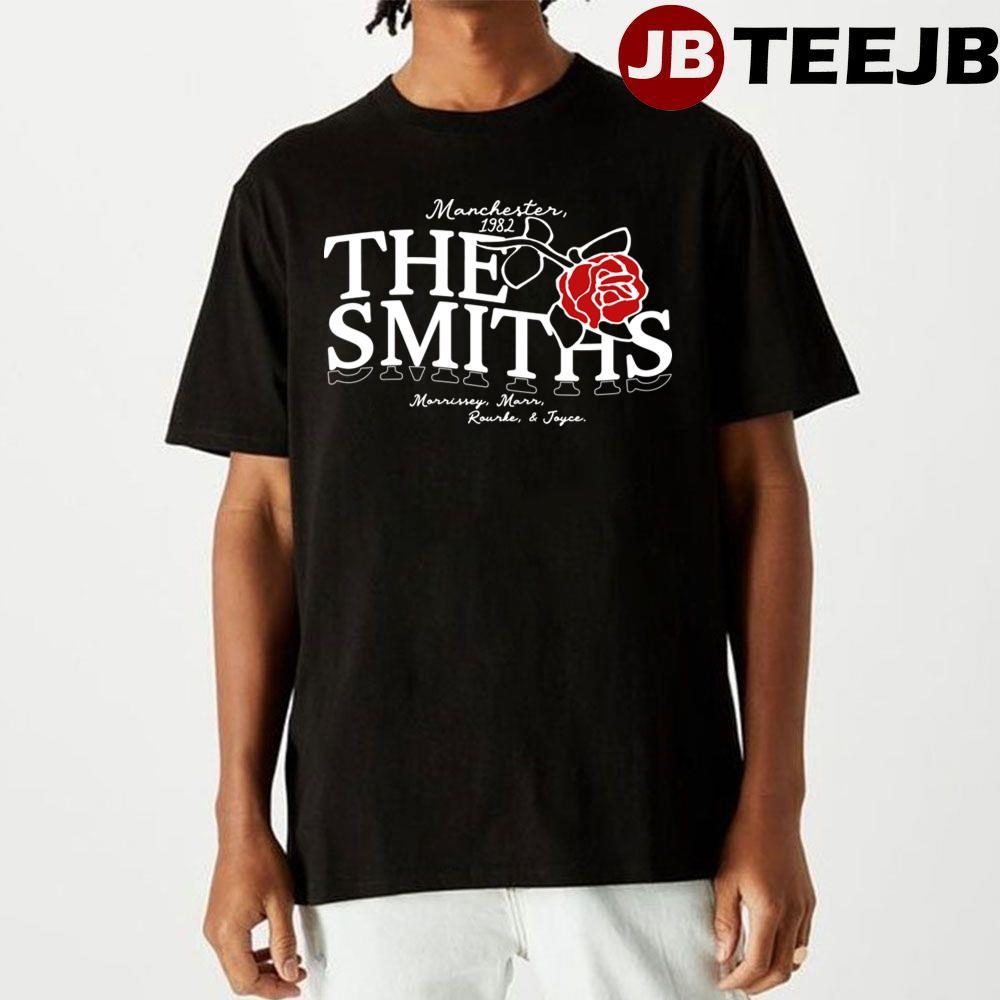 White Art Rose Manchester The Smiths Band TeeJB Unisex T-Shirt