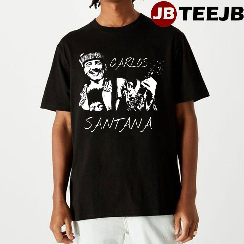 White Carlos Santana TeeJB Unisex T-Shirt