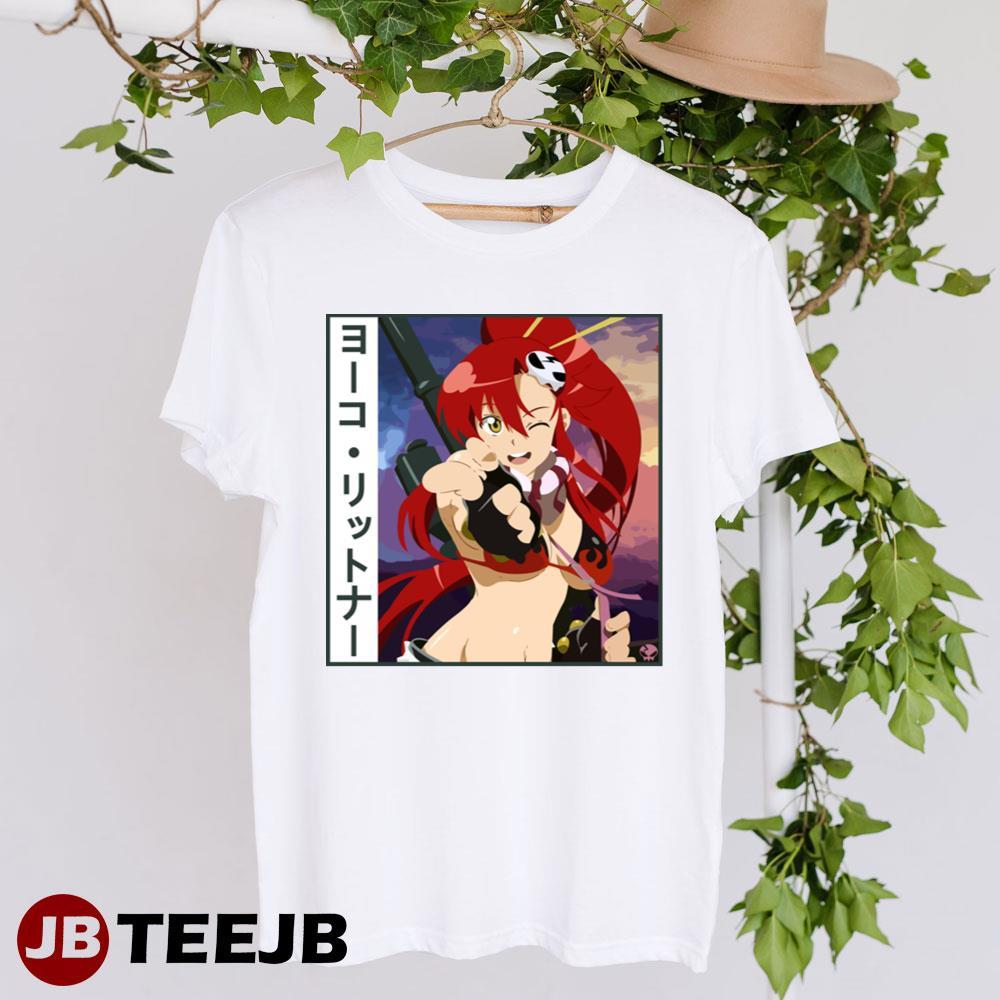Yoko Littner Tengen Toppa Gurren Lagann Anime TeeJB Unisex T-Shirt